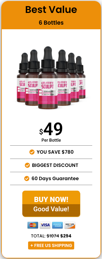 Gelatine Sculpt 6 Bottles