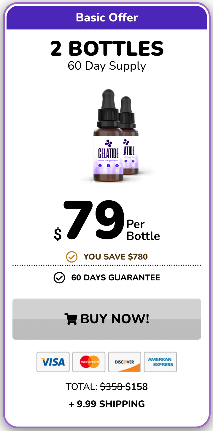 Gelatide 2 Bottles