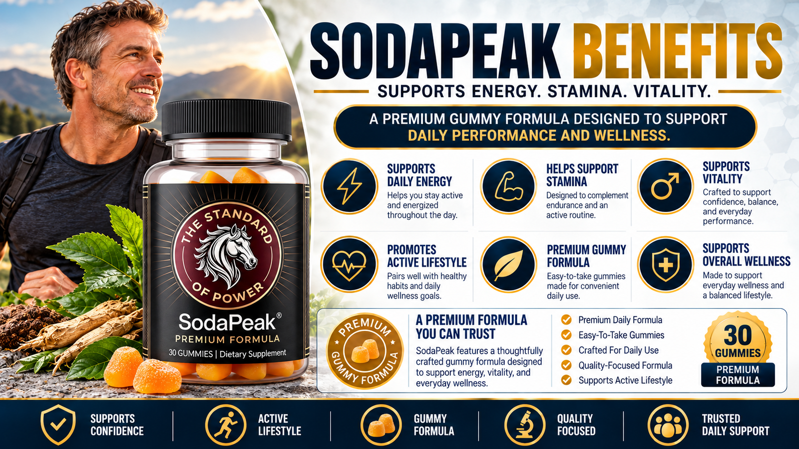 SodaPeak benefits, energy and vitality